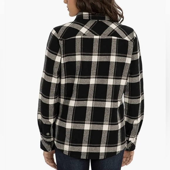 Orvis Fleece-lined Flannel Shirt Jacket, Shacket, Like New, Sz M - Picture 4 of 14